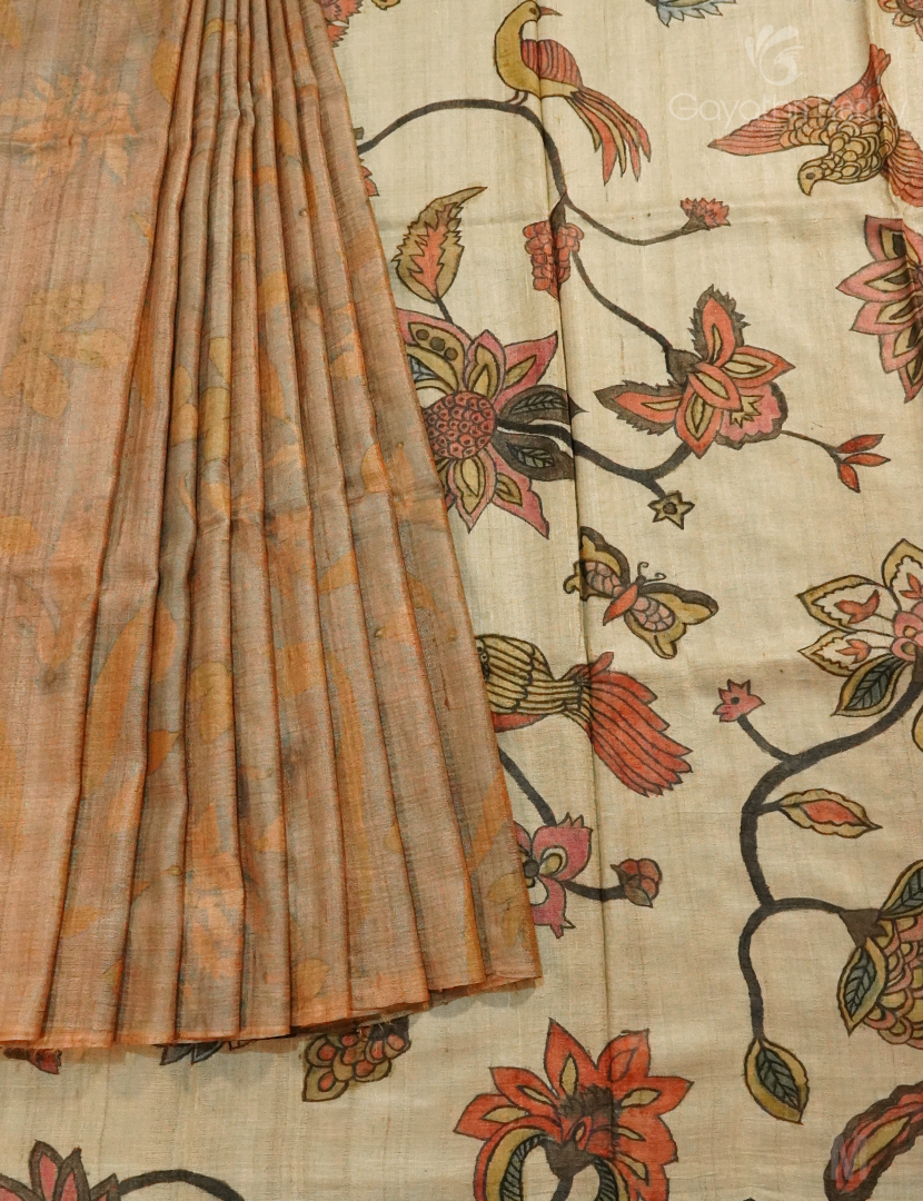 PURE ORGANIC TUSSAR SAREE-TS1312