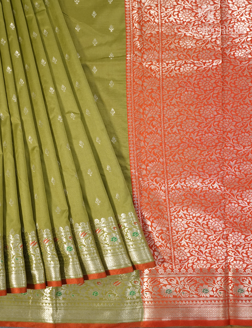SEMI KATAN SAREE-SKN100