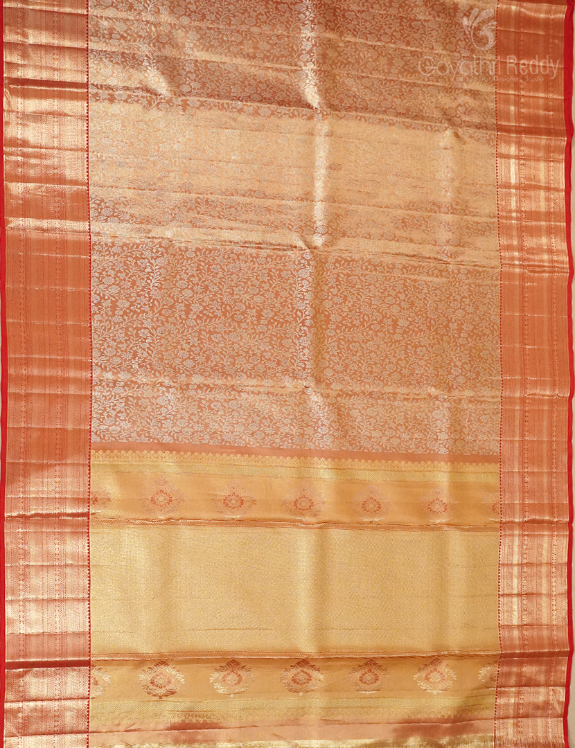 PURE KANCHI TISSUE PATTU-KP6793
