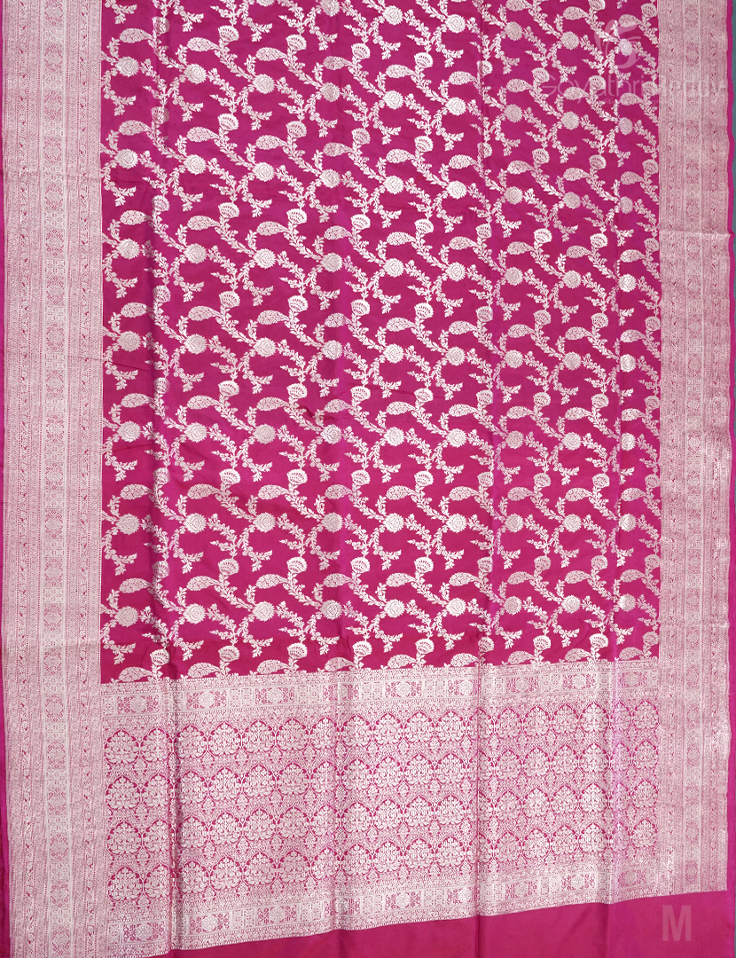 PURE BANARAS KATAN SILK JAAL-BP1104