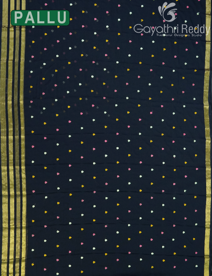 CHIFFON FANCY SAREE-PCF319