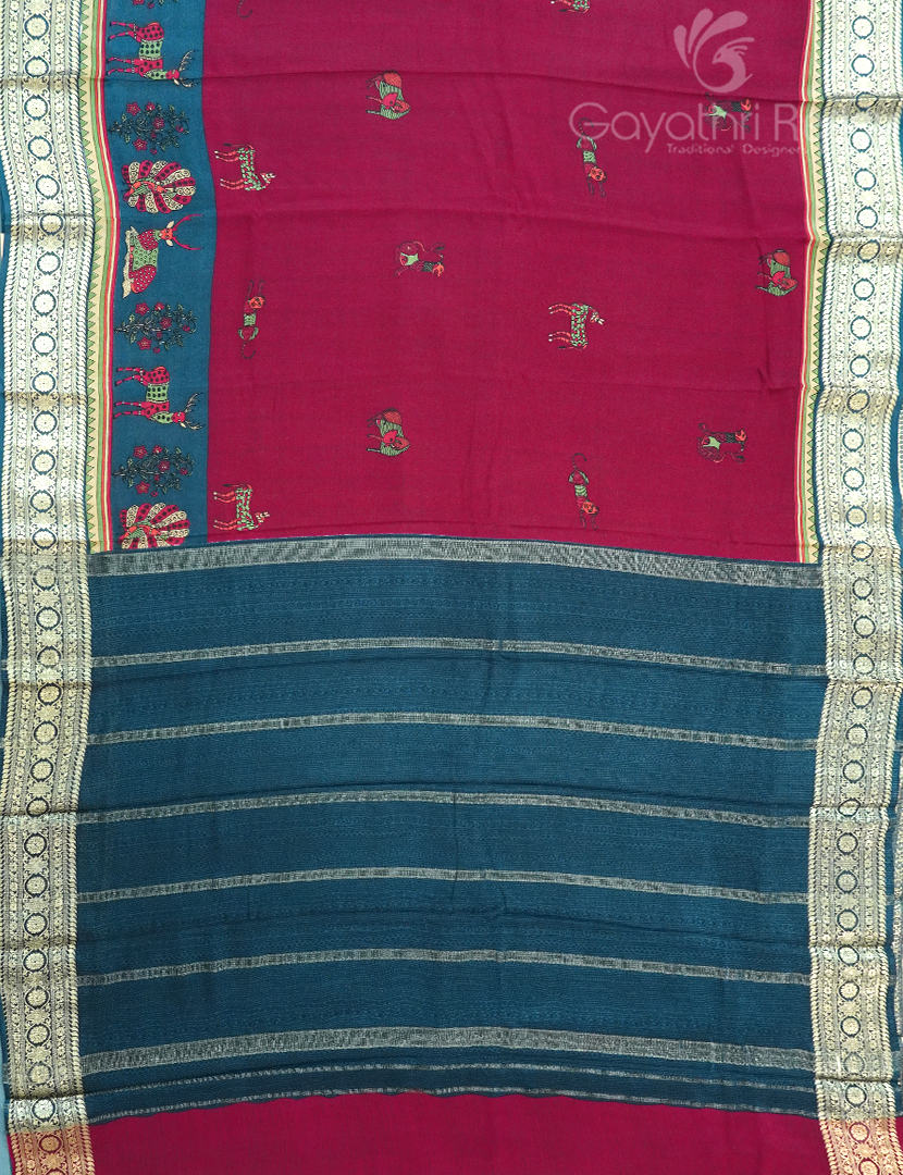 PURE MAHESHWARI SAREE-PMHS14