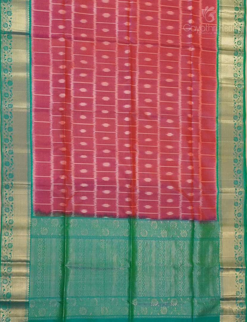 PURE KANCHI IKKAT PATTU-IP649