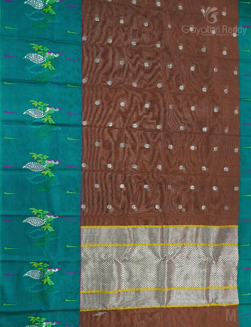 PURE ZARI KOTA BIG KORA BORDER-ZK472