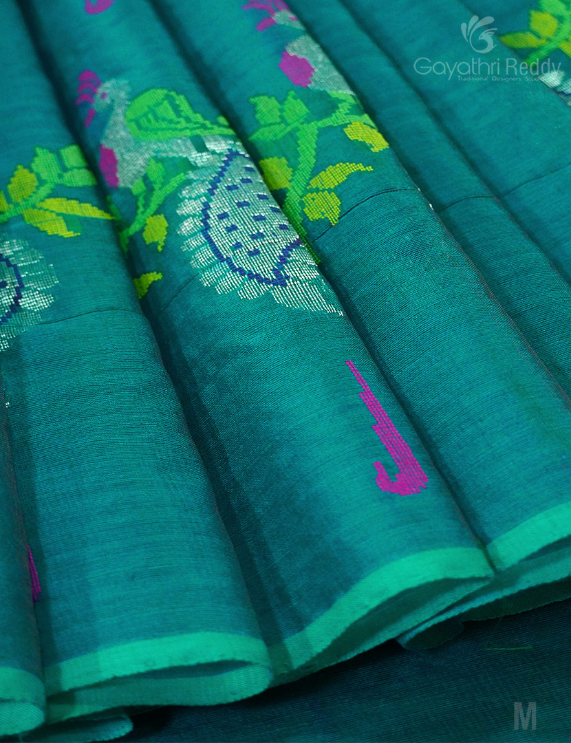 PURE ZARI KOTA BIG KORA BORDER-ZK472