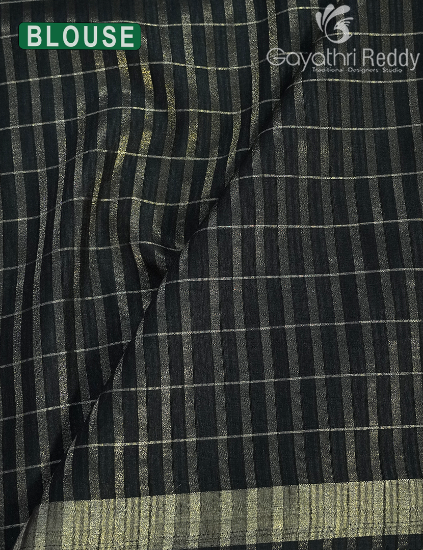 KHADI SILK WORK SAREE-KSW12