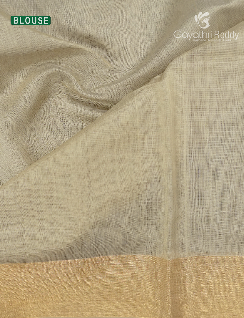 Pure Chanderi Sico Saree in Baby Pink