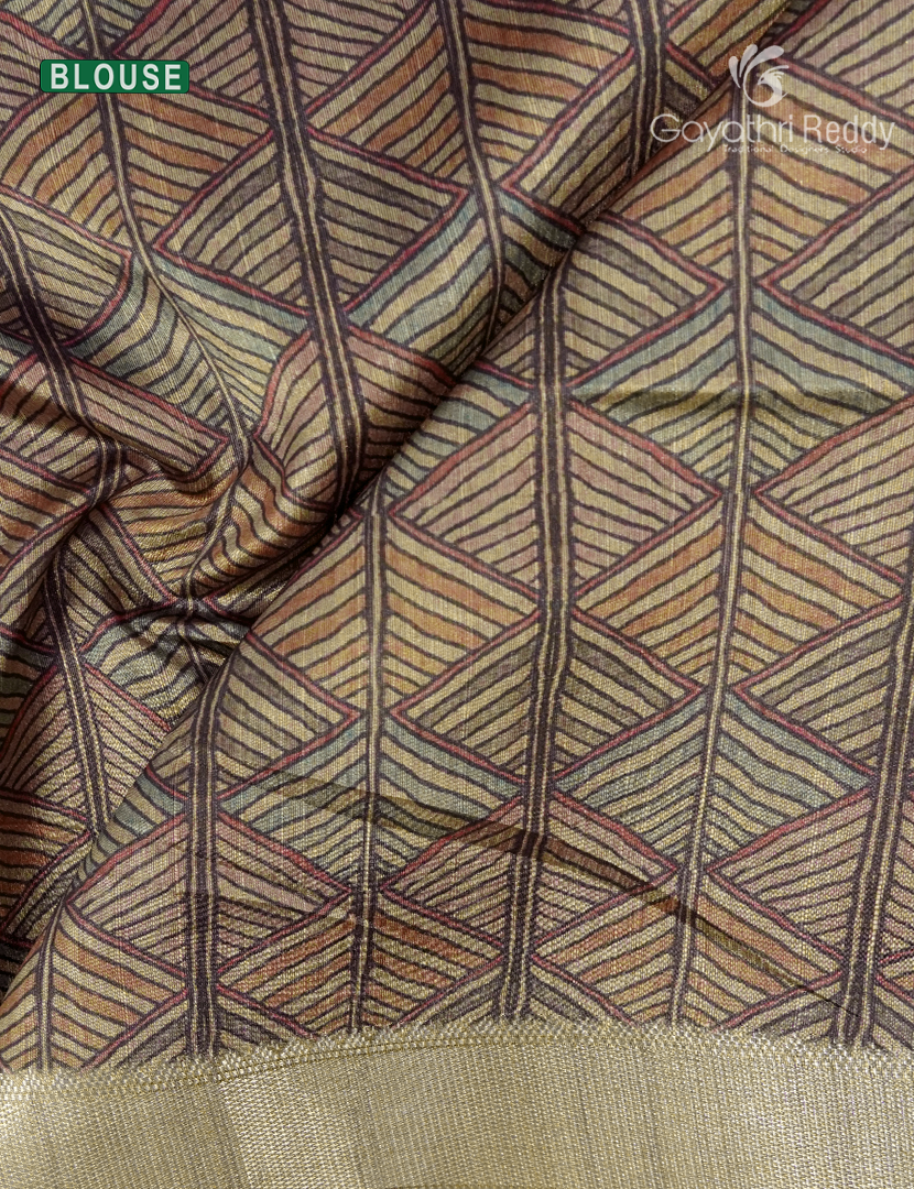 SEMI TUSSAR SAREE-ST1176