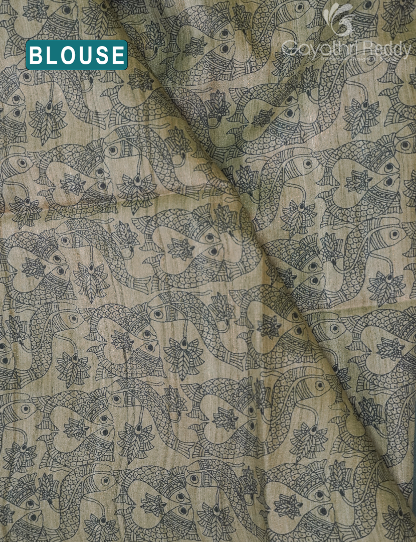 PURE DESI TUSSAR SILK-TS1536