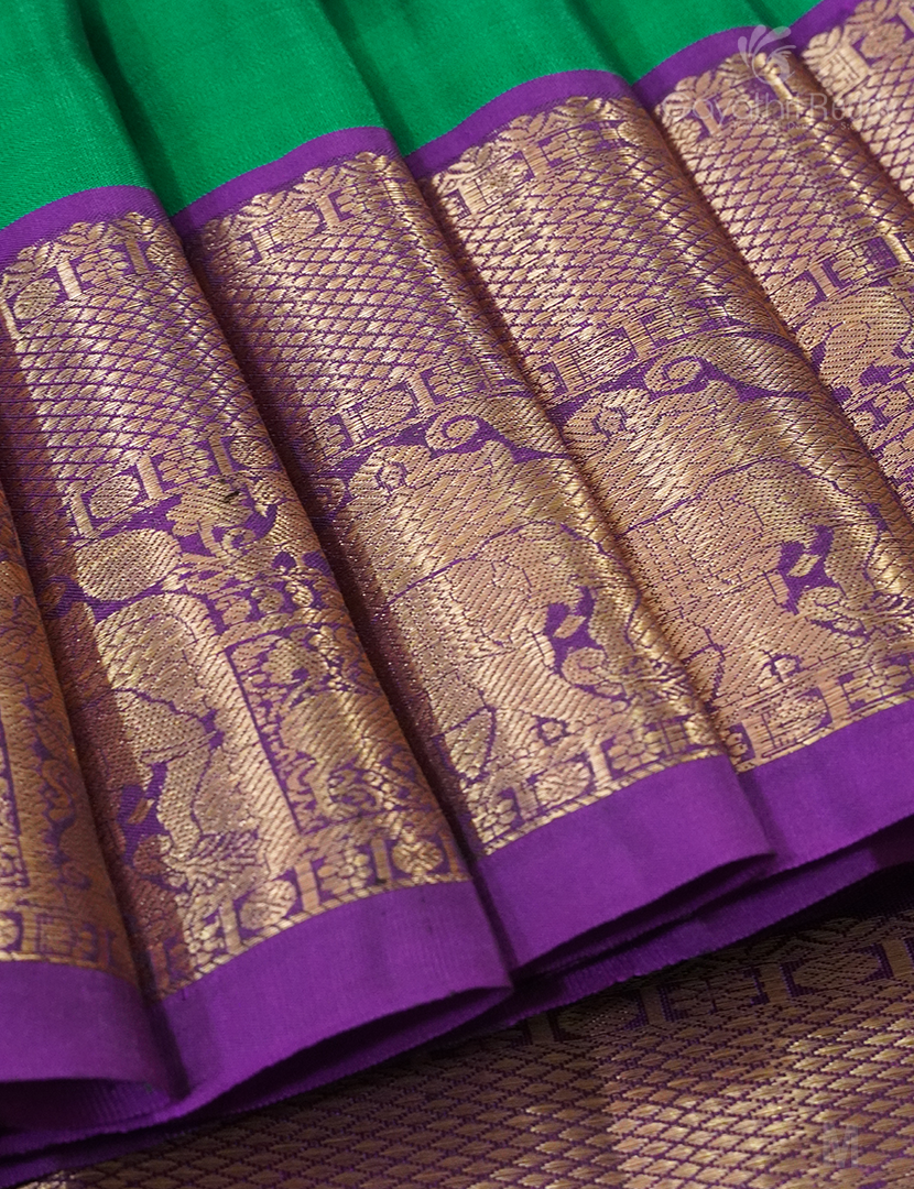 PURE KANCHI PATTU MEDIUM BORDER-KP7775