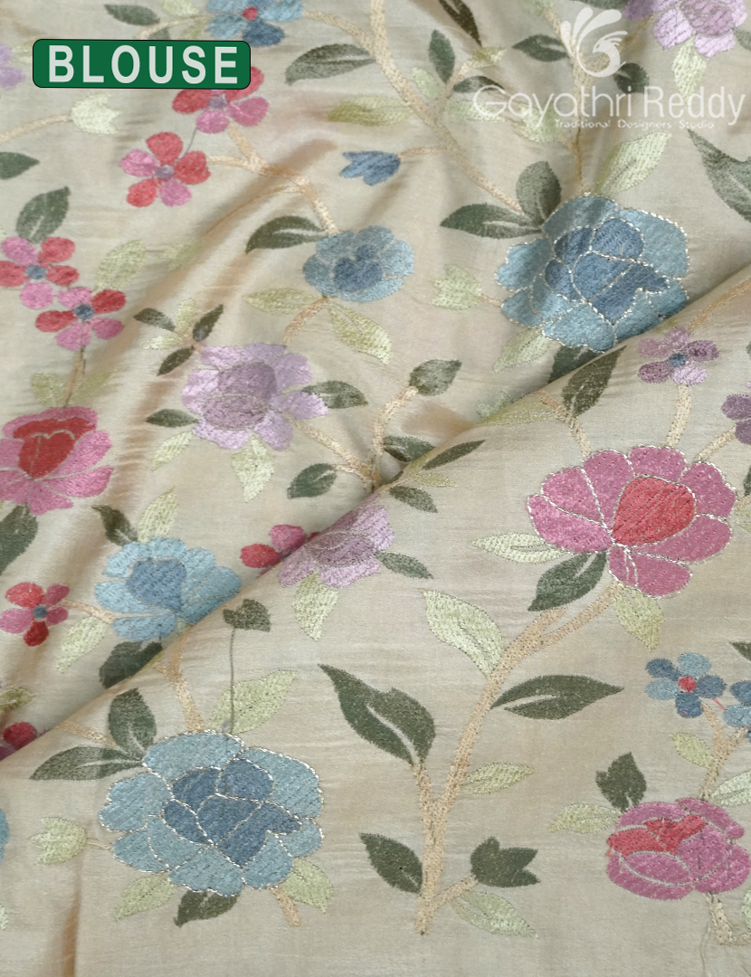 DUPION SILK FANCY SAREE -DSF26