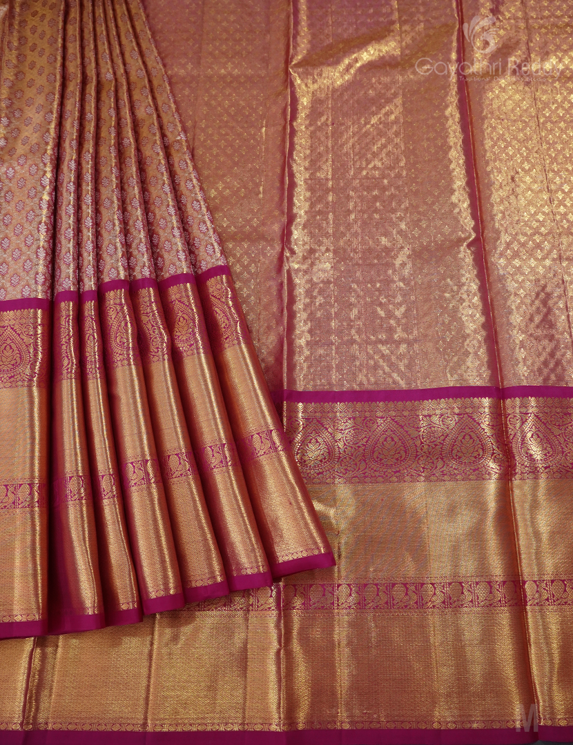 PURE KANCHI PATTU PAVADA(FREE SIZE)-KPL740