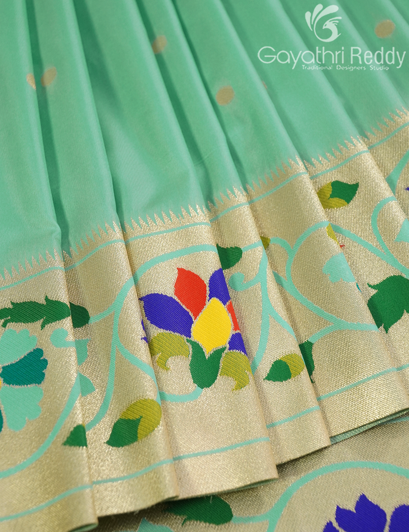 SEMI PAITHANI SAREE-SPS100