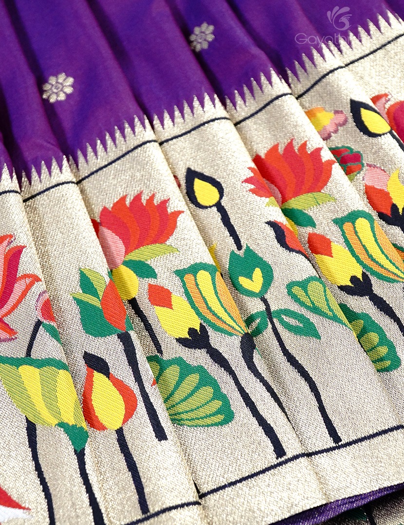 SEMI PAITHANI SAREE-SPS78
