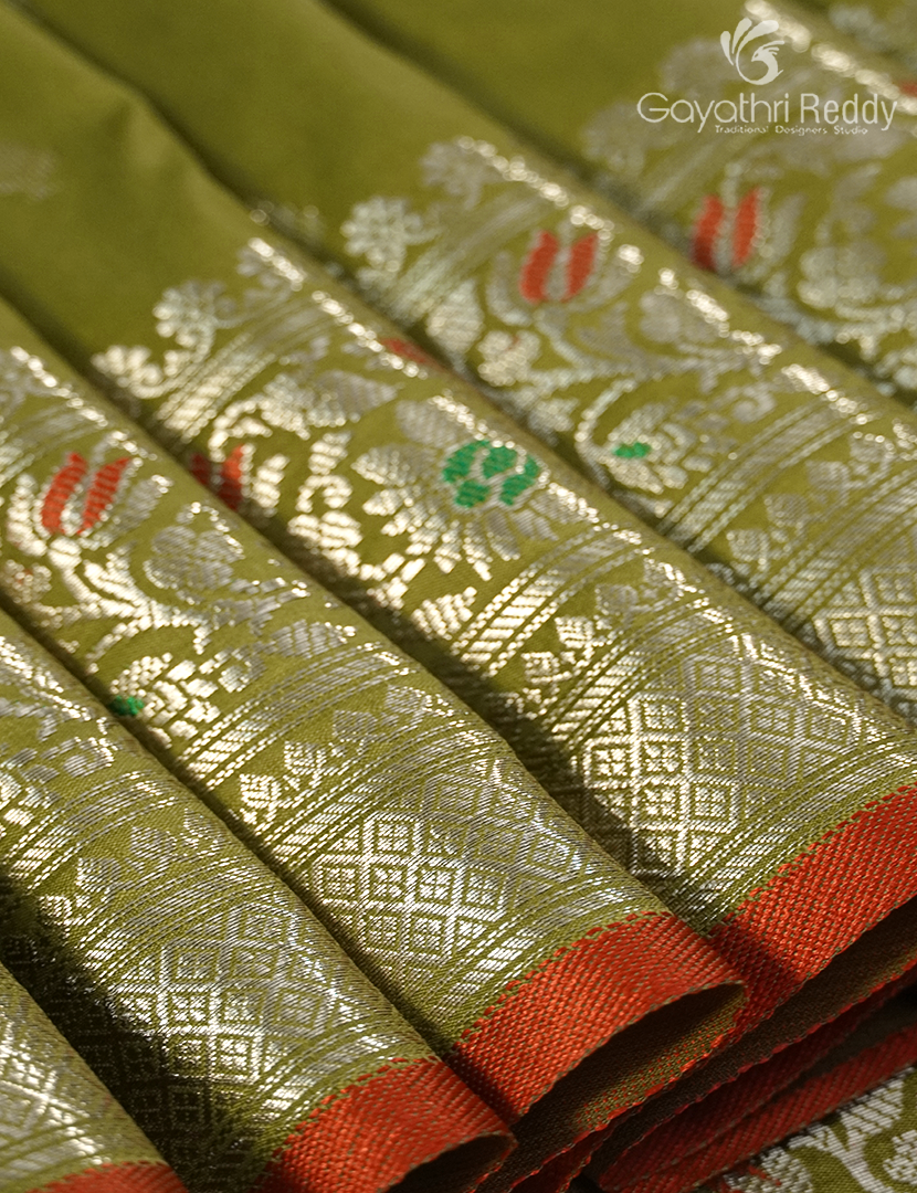 SEMI KATAN SAREE-SKN100