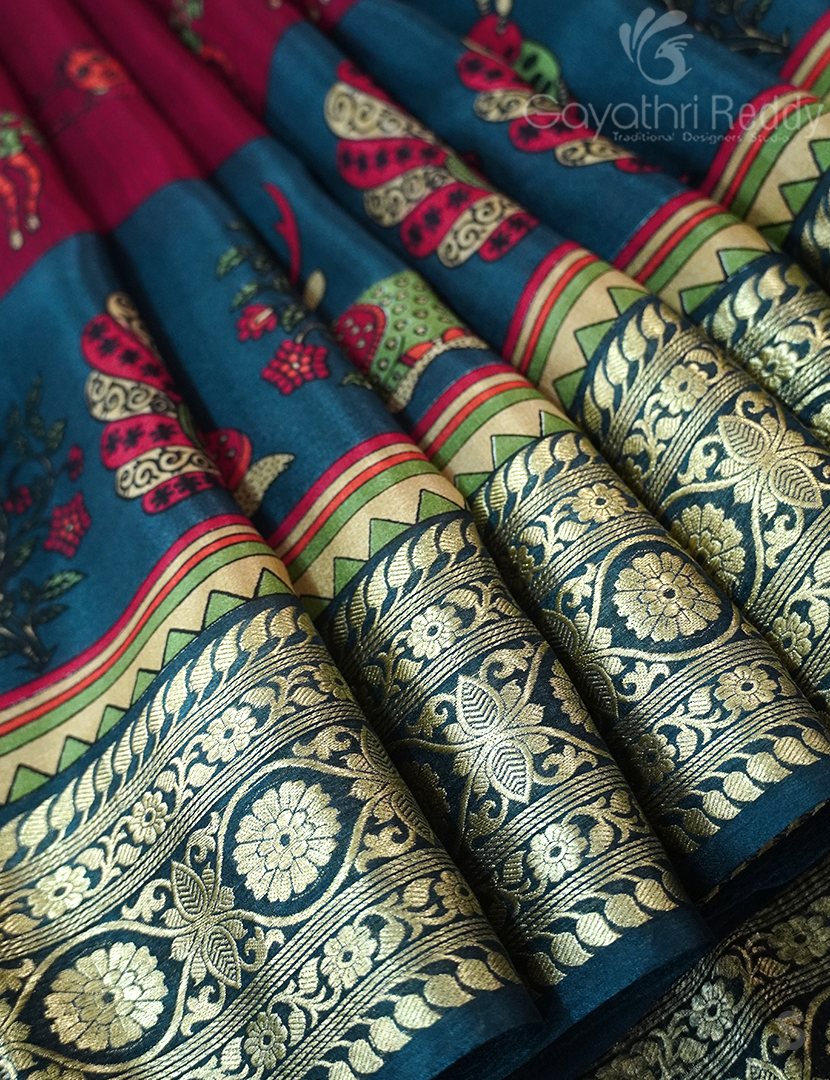 PURE MAHESHWARI SAREE-PMHS14