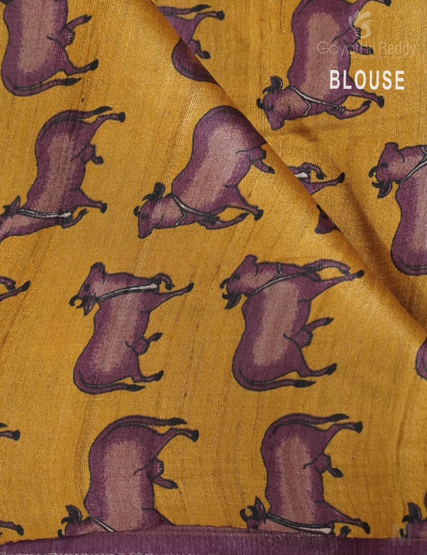 PURE DESI TUSSAR SILK-TS1182