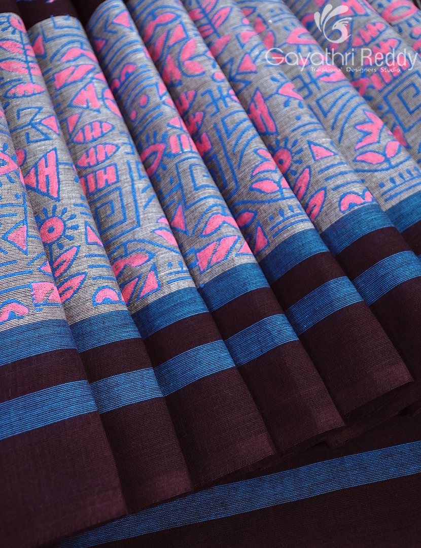 PURE MANGALAGIRI COTTON PRINTED-MCP105