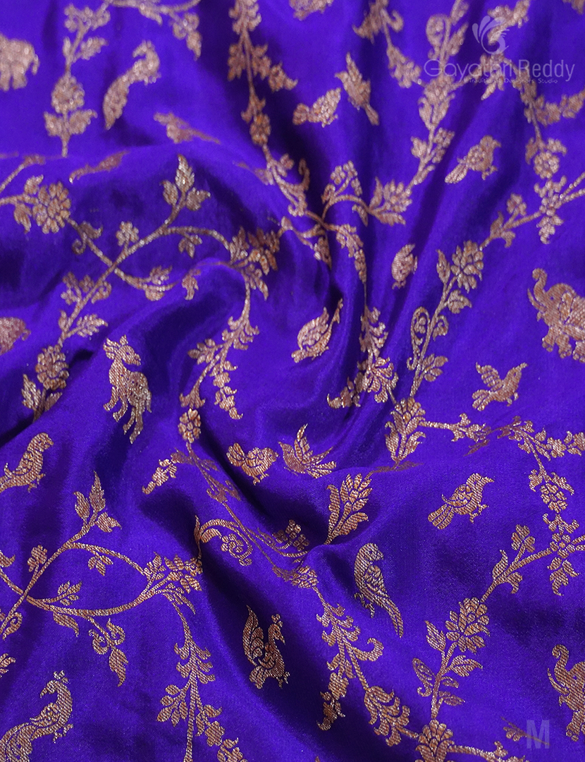 PURE BANARAS GEORGETTE KADDI-BG671