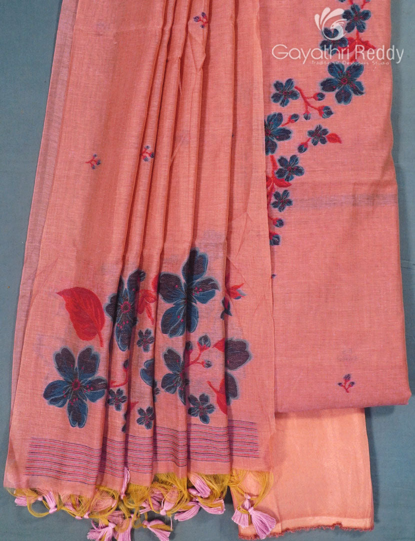 JAMDANI DRESS MATERIAL(3PC)-JDM5