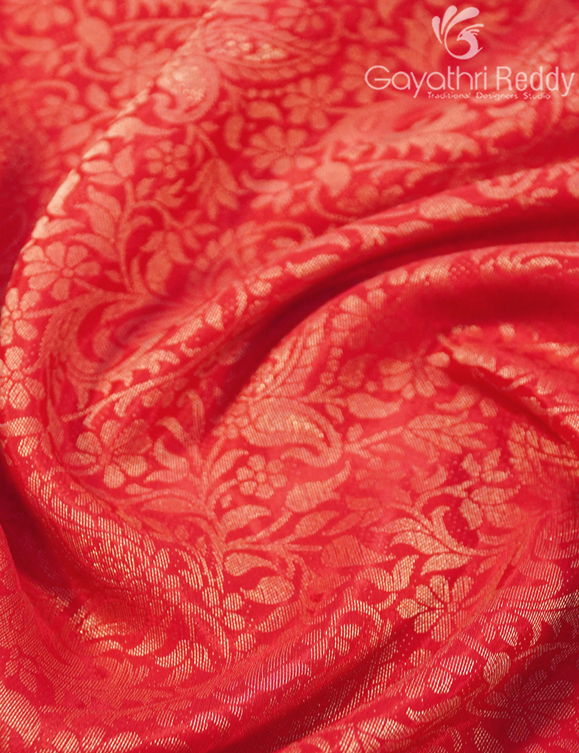 MYSORE CREPE BROCADE SAREE-MCB11
