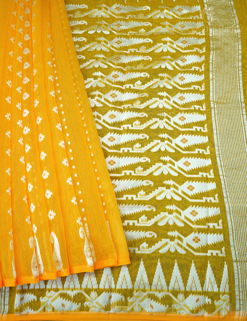 JAMDANI COTTON(WITHOUT BLOUSE)-JMC457