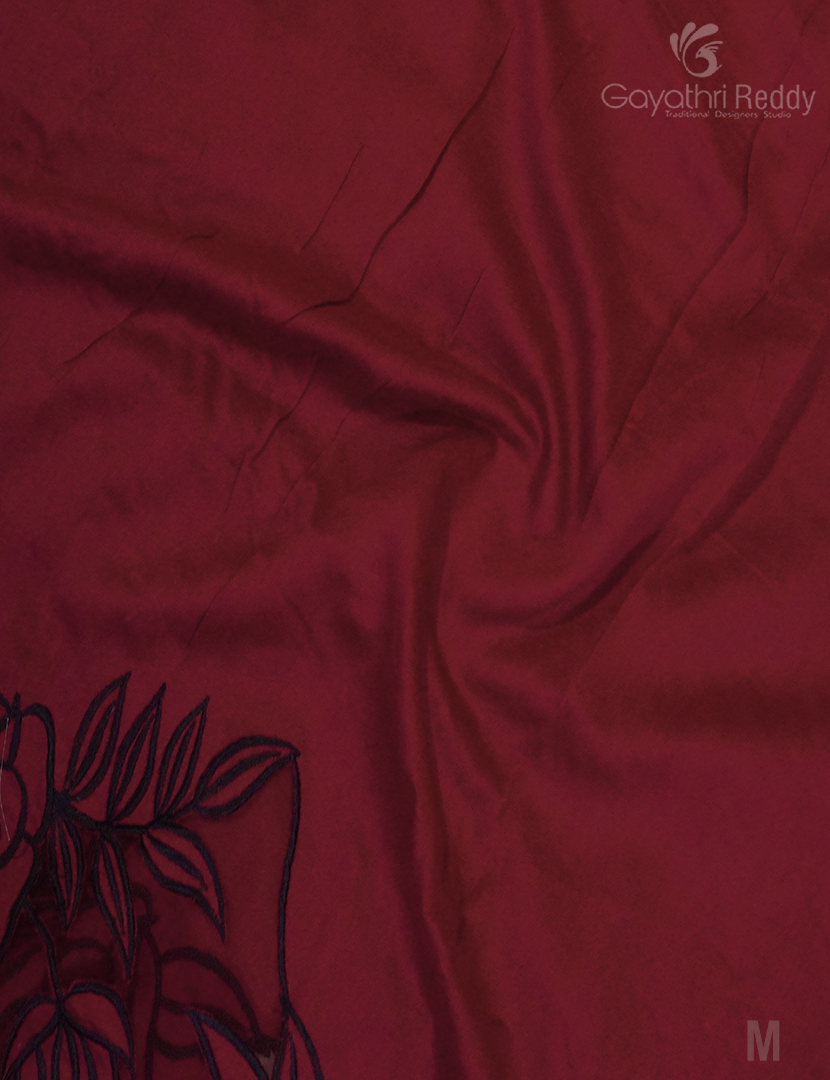 GREEN SILK PATCH WORK-GS131