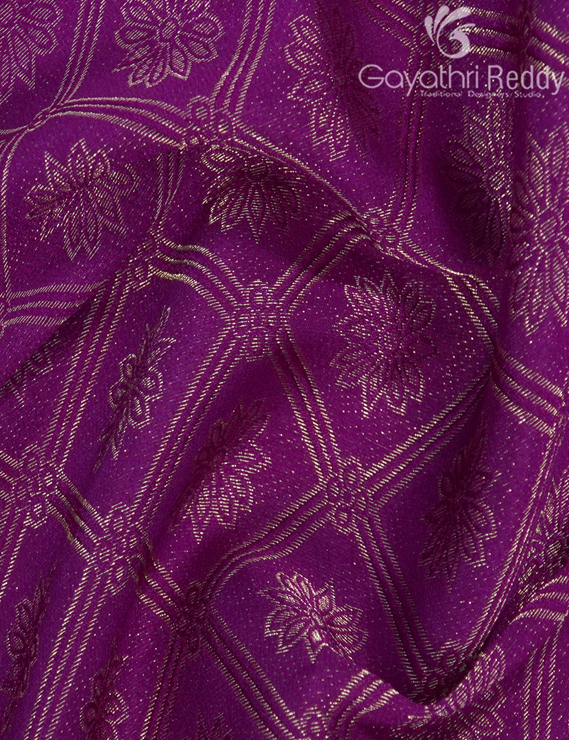 SEMI MYSORE CREPE SAREE-SMC308