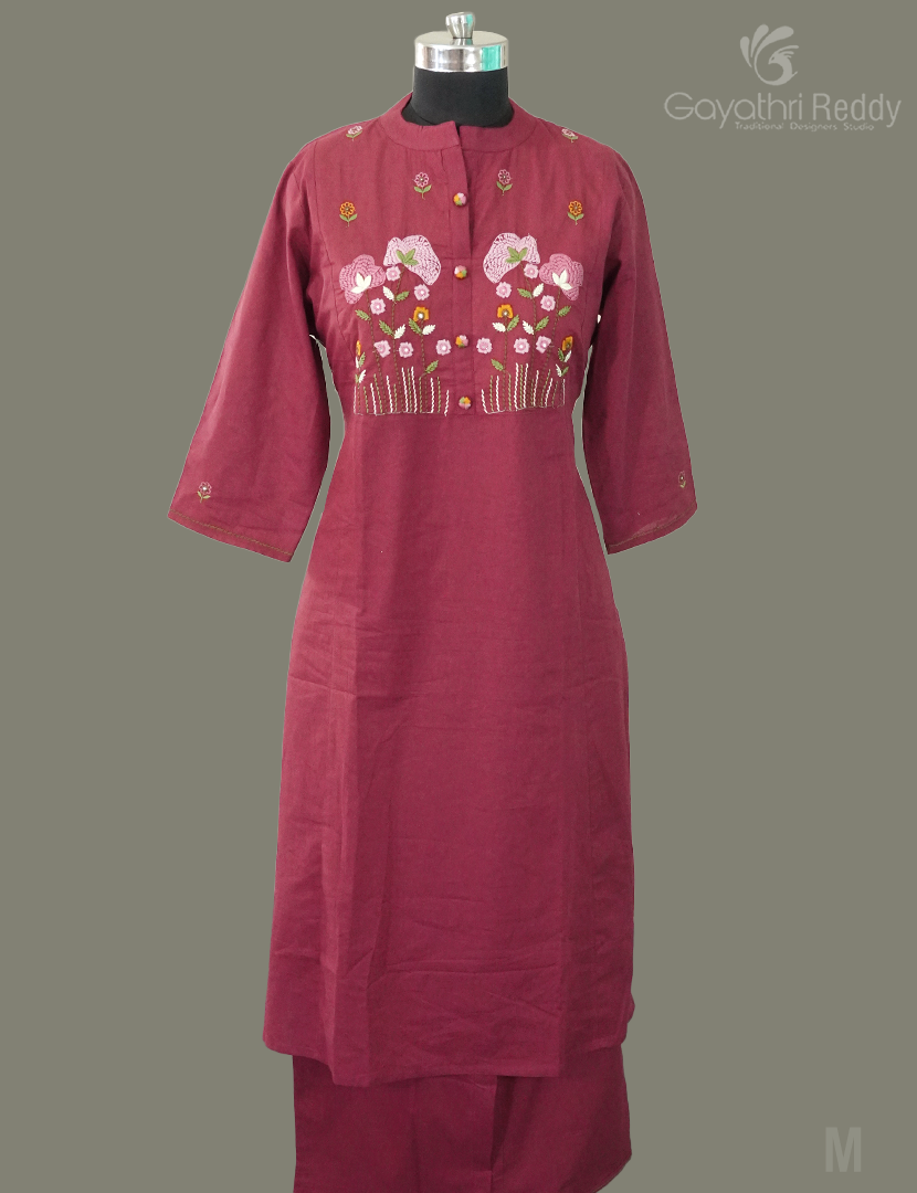 READYMADE DRESS SET(2PC)-KDS956