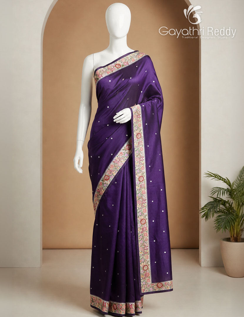 SEMI DUPION SILK SAREE-SDS118
