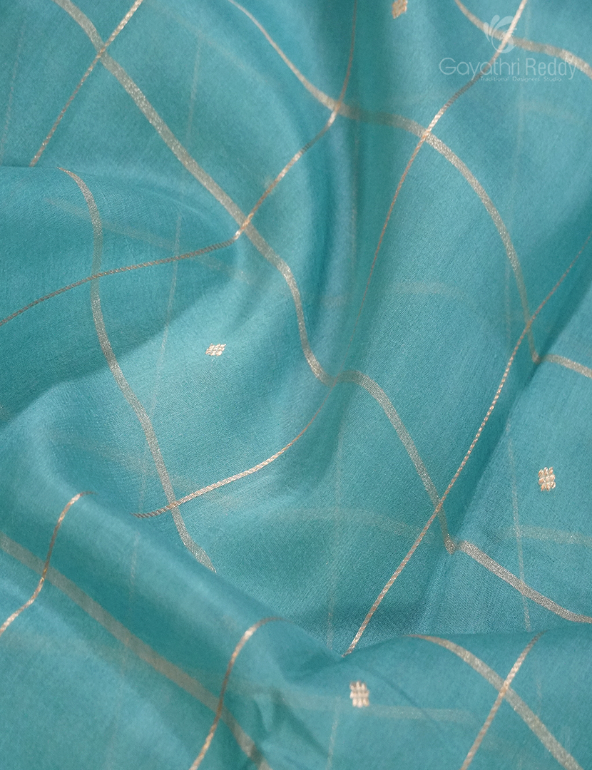 PURE BANARAS ORGANZA SILK-BO322