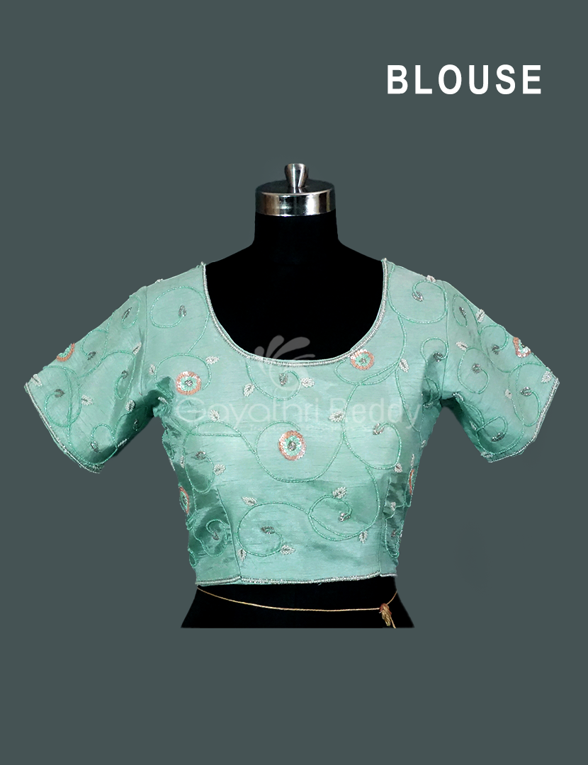 FANCY WORK BLOUSE-FRB5