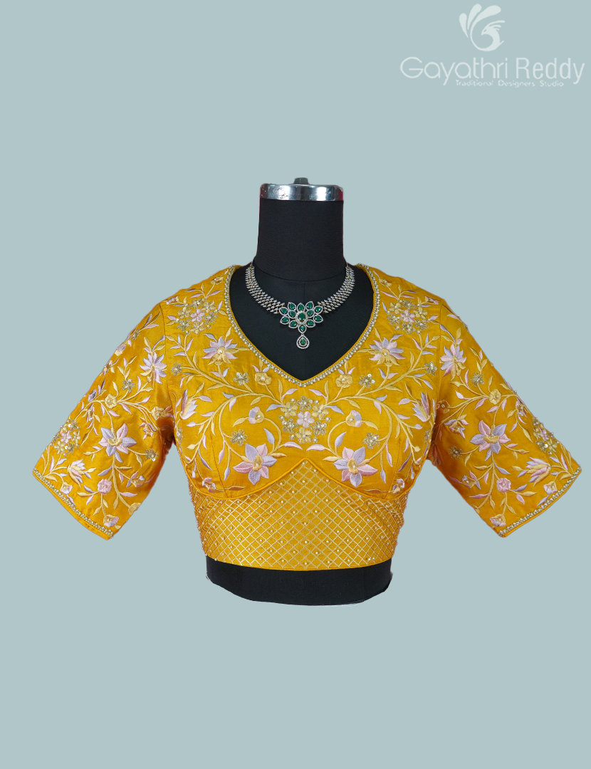 TISSUE FANCY (R.D) BLOUSE SAREE-TFBS2