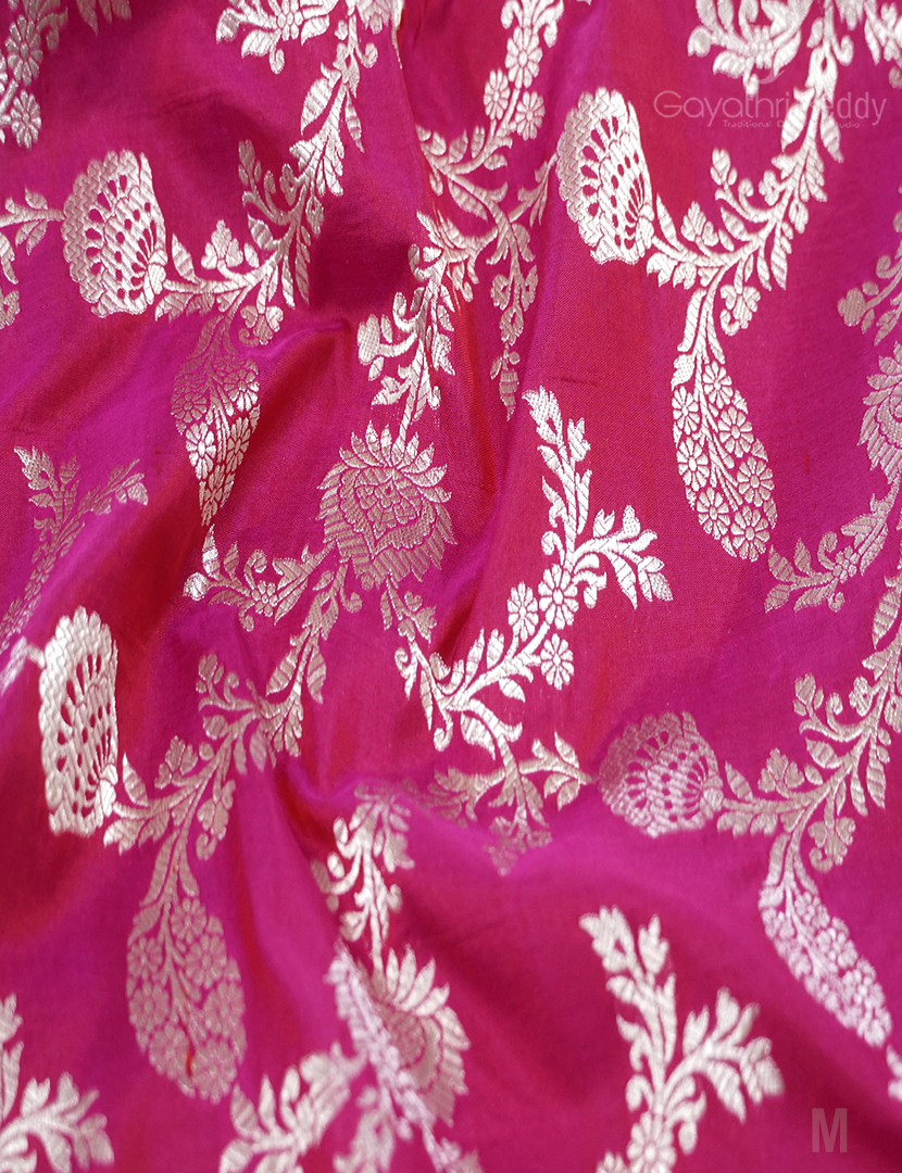 PURE BANARAS KATAN SILK JAAL-BP1104