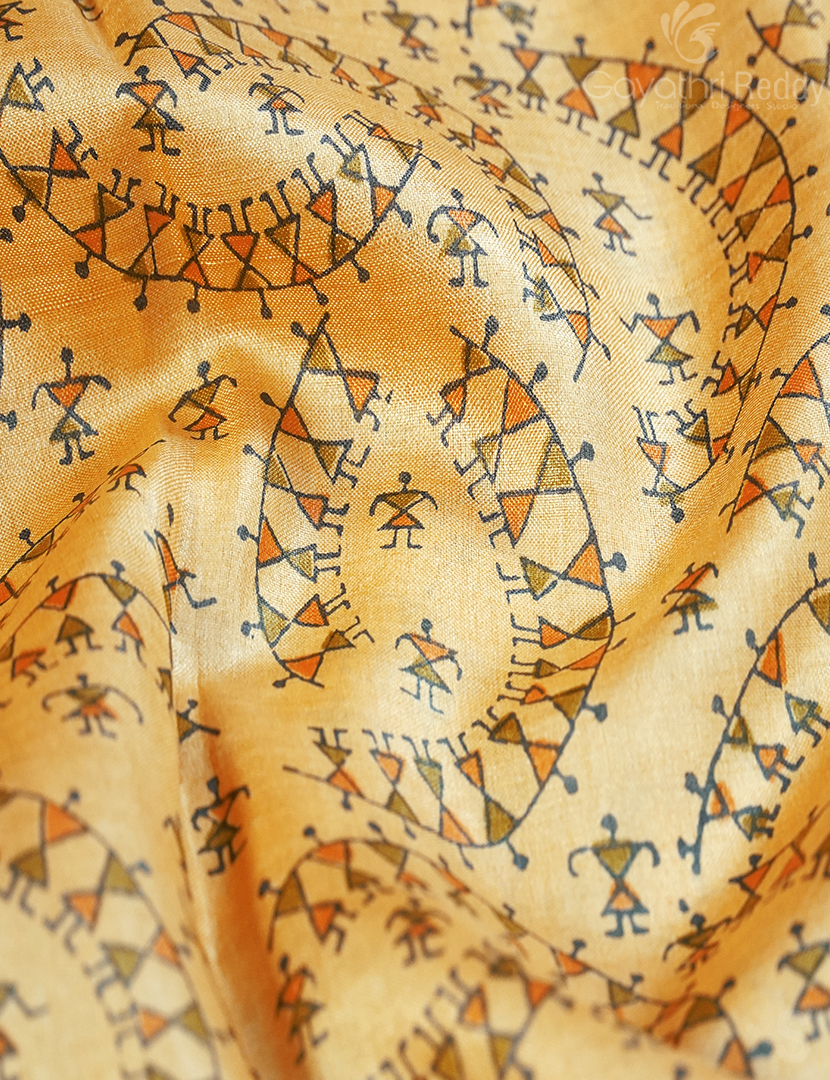 PURE DESI TUSSAR KANTA WORK-TS1524