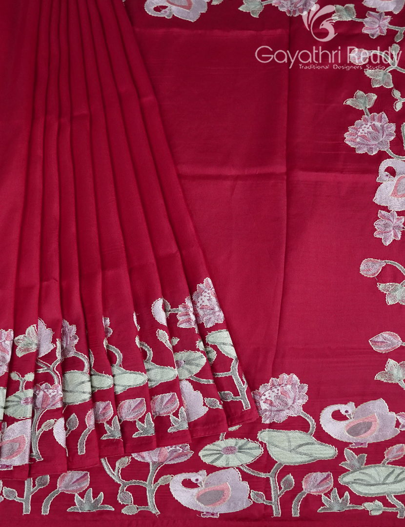 SEMI DUPION SILK WORK-SDSW13