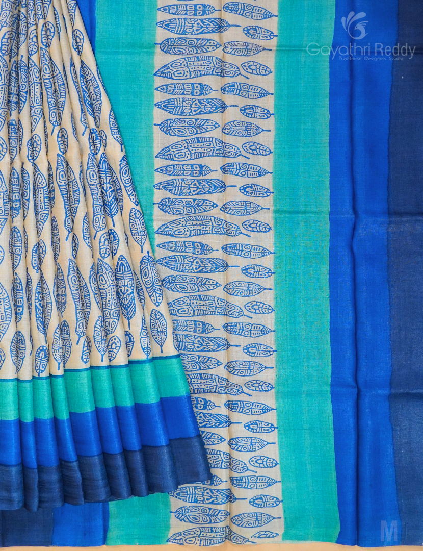 PURE DESI TUSSAR SILK-TS1247