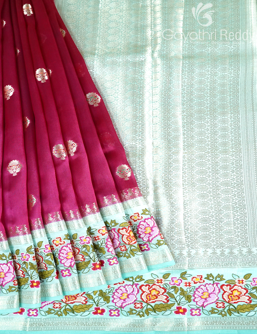 CHINIYA SILK SAREE-CS544