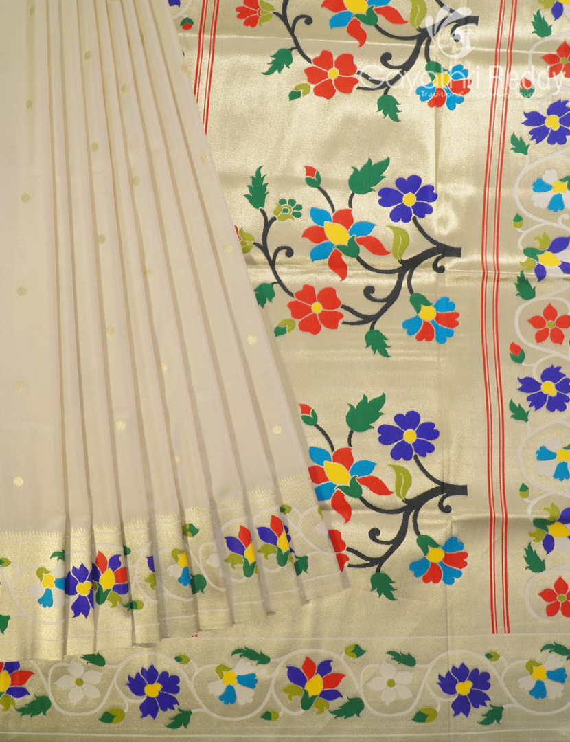 SEMI PAITHANI SAREE-SPS101