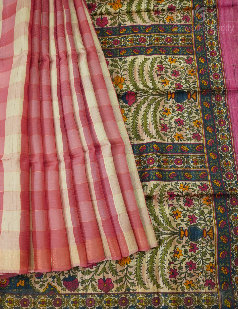 PURE DESI TUSSAR SILK-TS1329