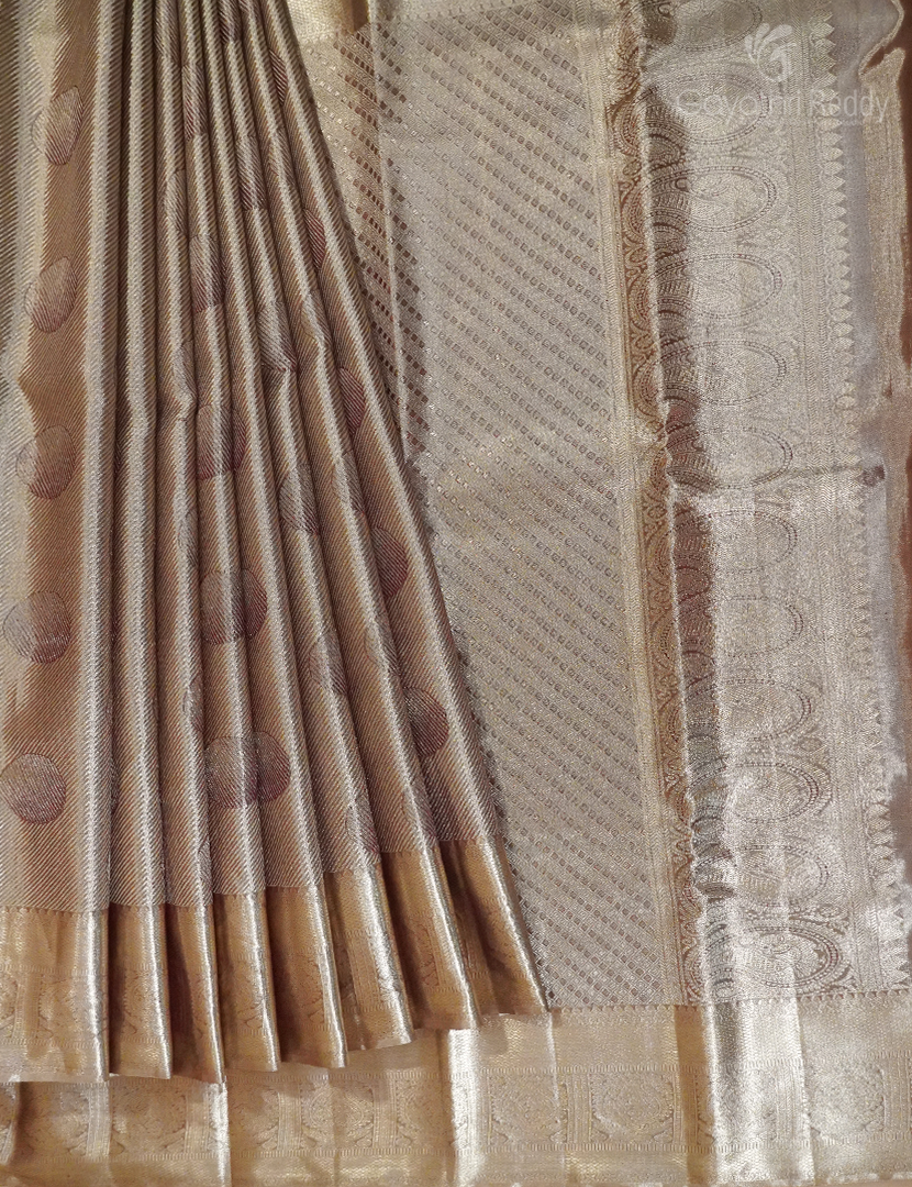 PURE KANCHI TISSUE PATTU-KP6755