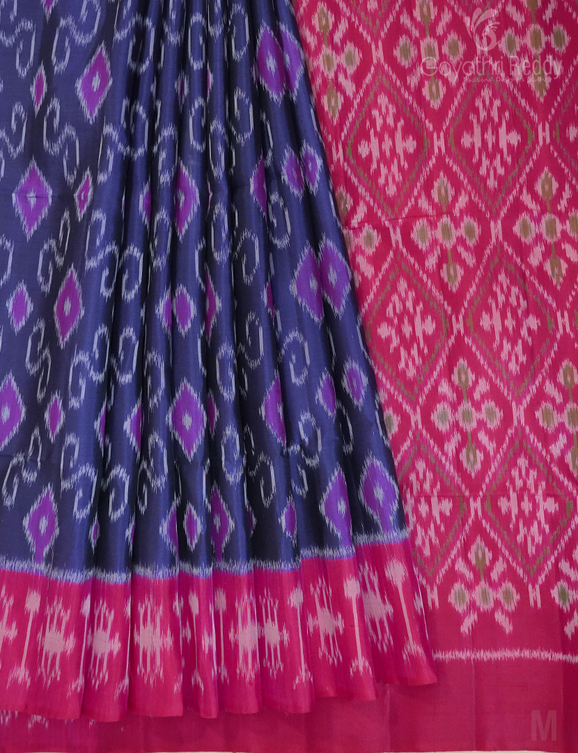 PURE KANCHI IKKAT PATTU-IP636