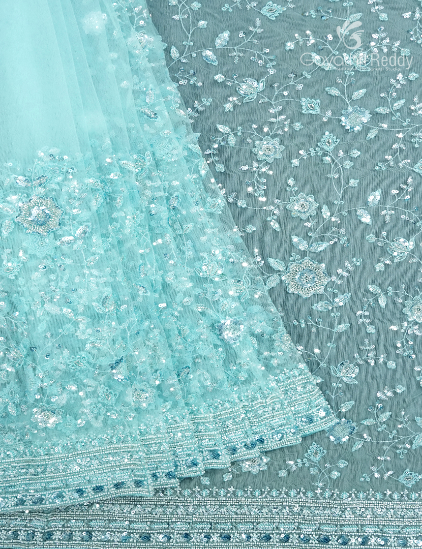 NETTED FANCY SAREE-NF53