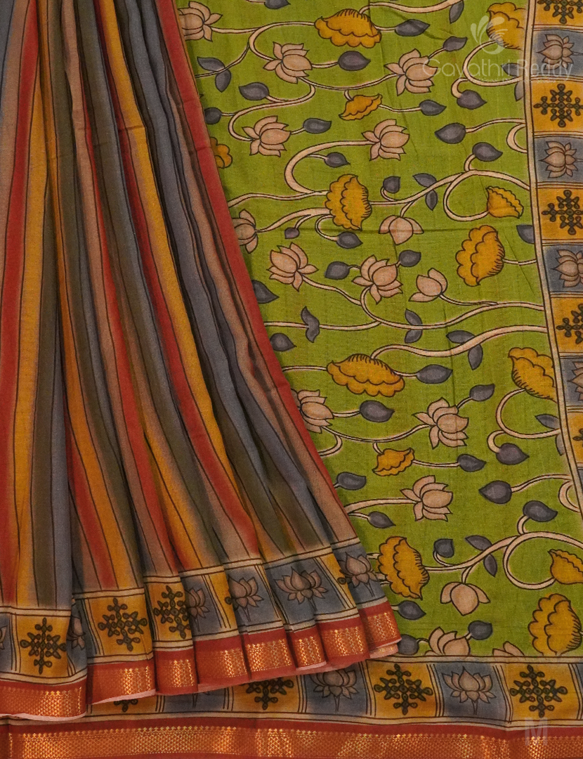 PURE KALAMKARI KHADI COTTON-KKC127