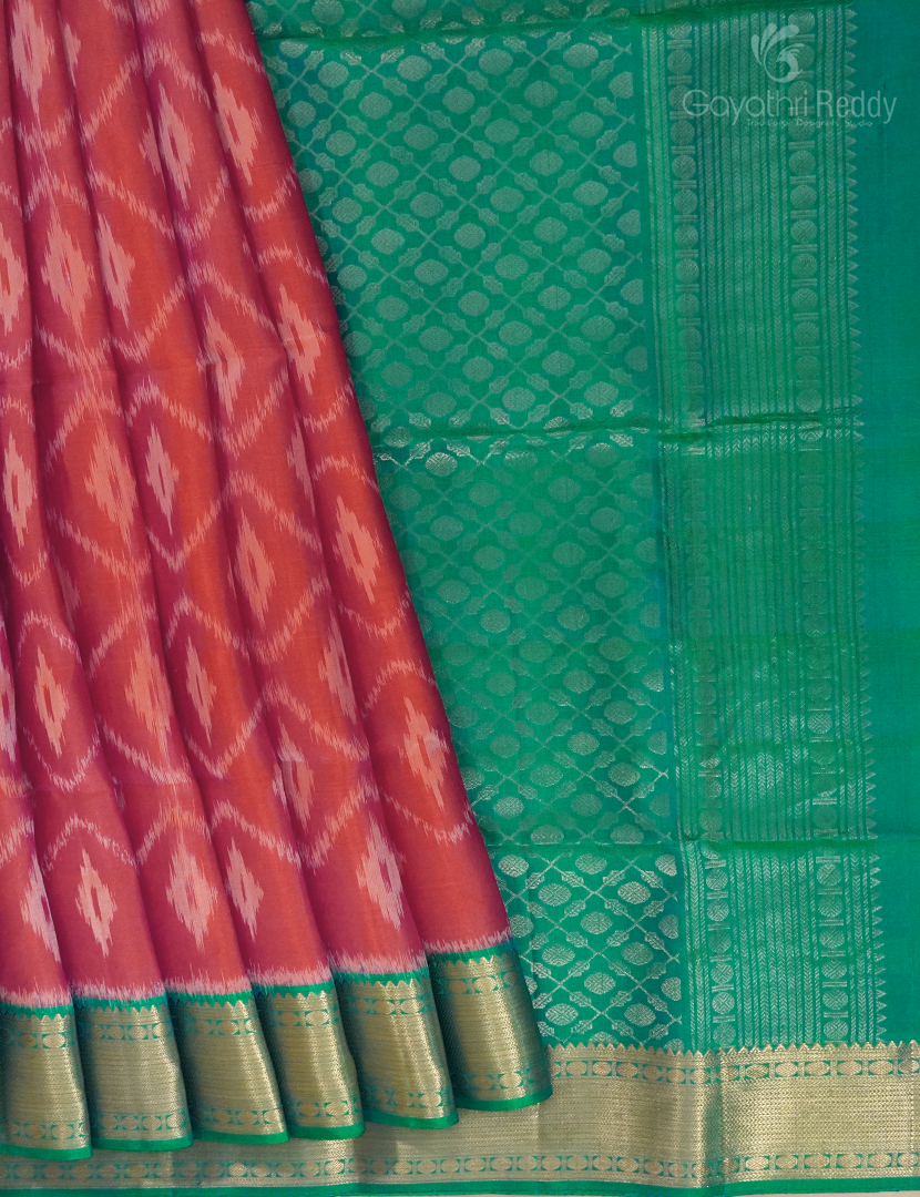 PURE KANCHI IKKAT PATTU-IP650