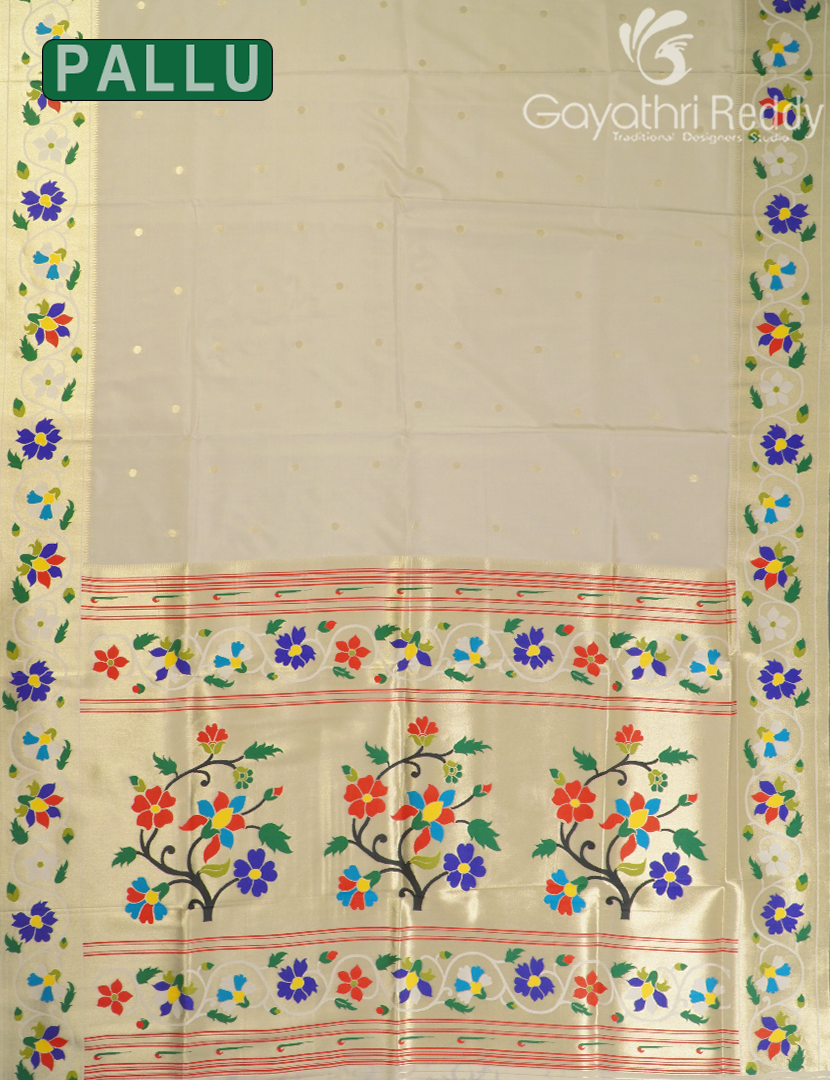 SEMI PAITHANI SAREE-SPS101