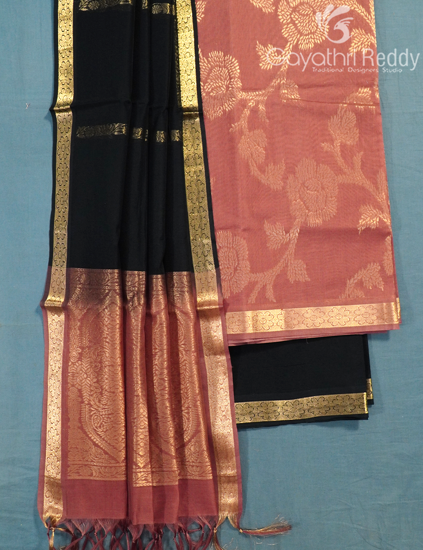 PURE KANCHI PATTU (D.M) 3PC-KPDM62