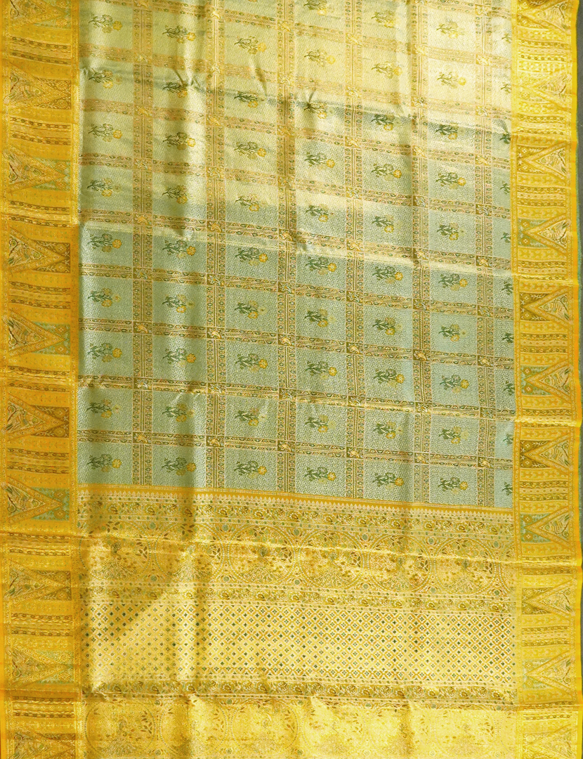 PURE KANCHI PATTU (4.G) BRIDAL SAREE-BKP1888