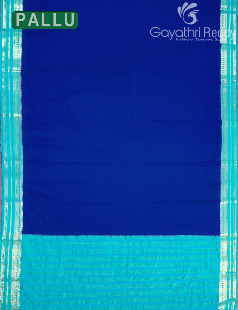SEMI MYSORE CRAPE SAREE-SMC320