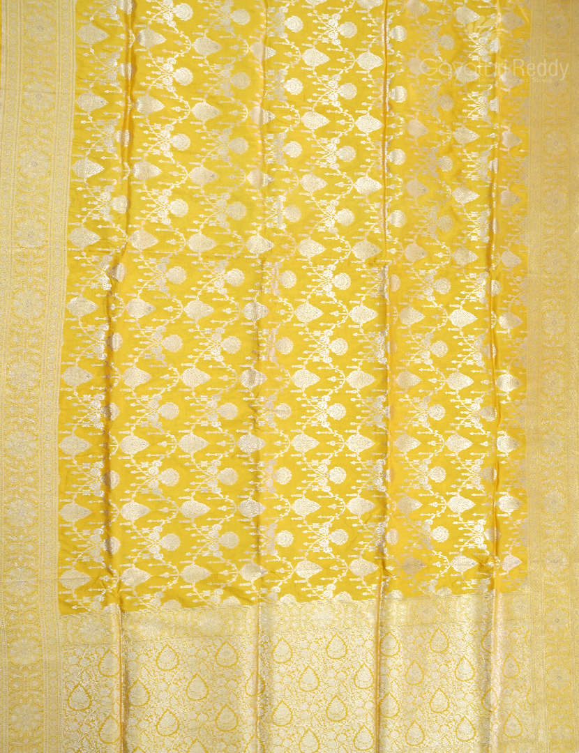 PURE BANARAS KATAN SILK JAAL-BP1105
